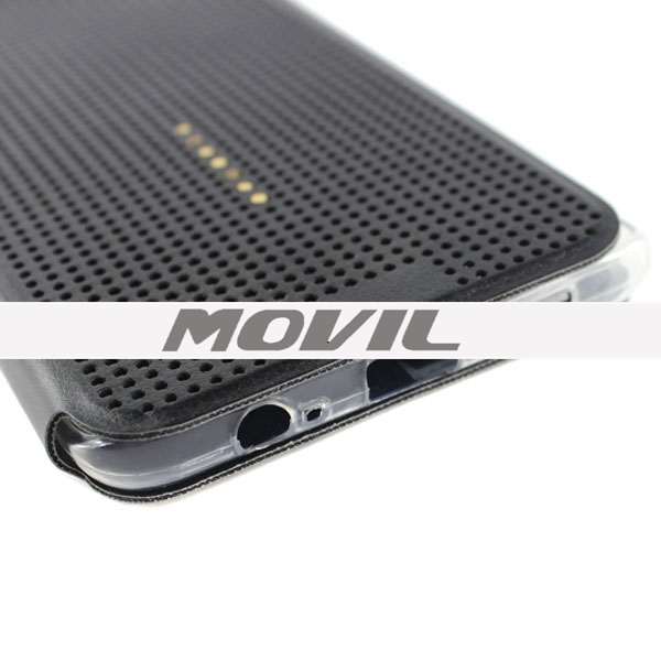 NP-2407 Inteligente llamando al funda de pantalla para Samsung Galaxy S6 Edge Plus Edge -1